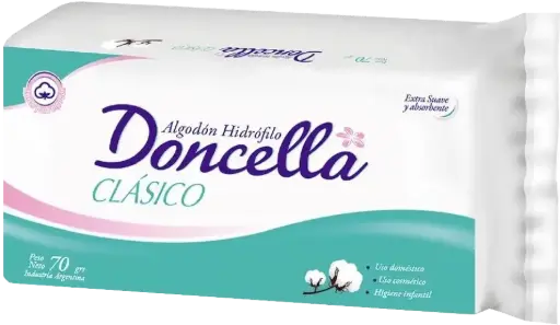 Algodón doncella.